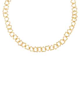 Linked Chunky Stars Necklace