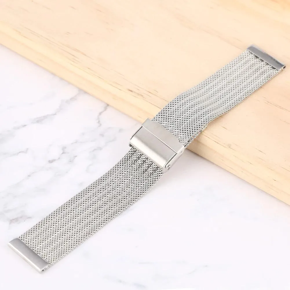 Luigi Stainless Steel Milanese Mesh Watch Strap