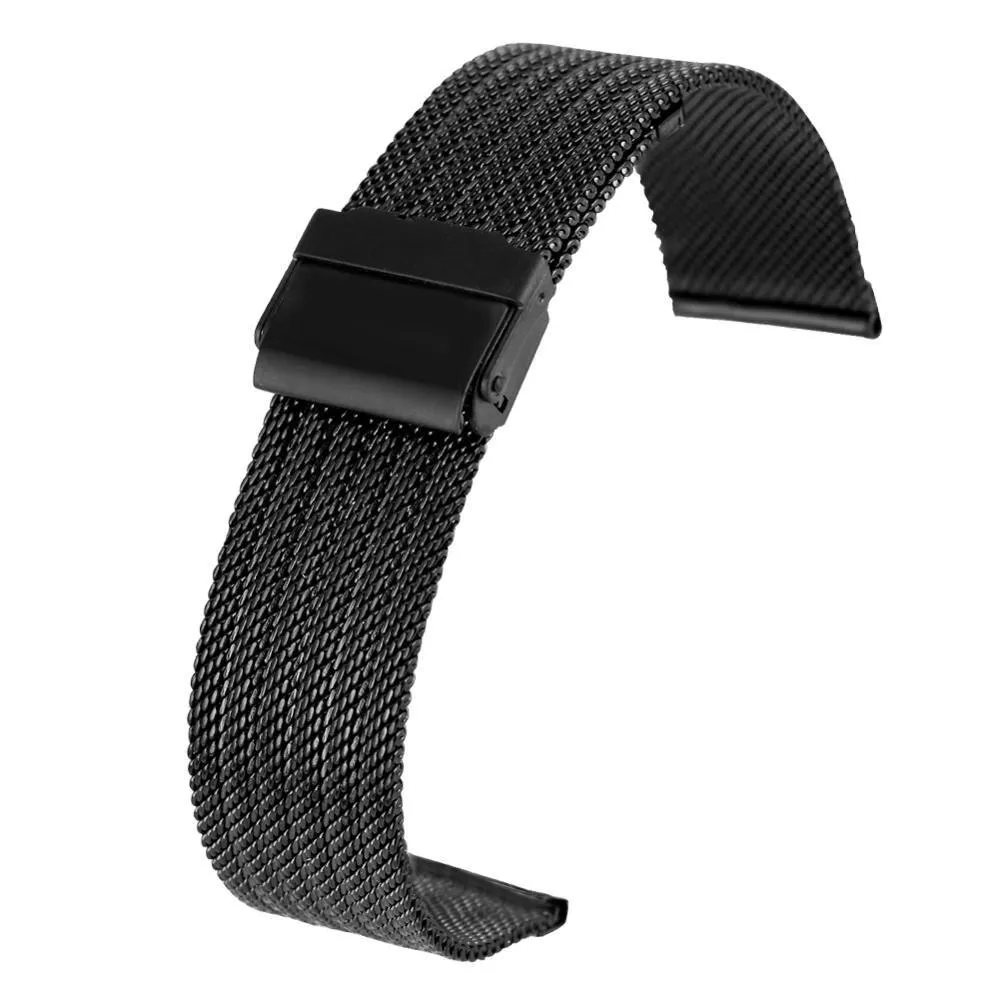 Luigi Stainless Steel Milanese Mesh Watch Strap