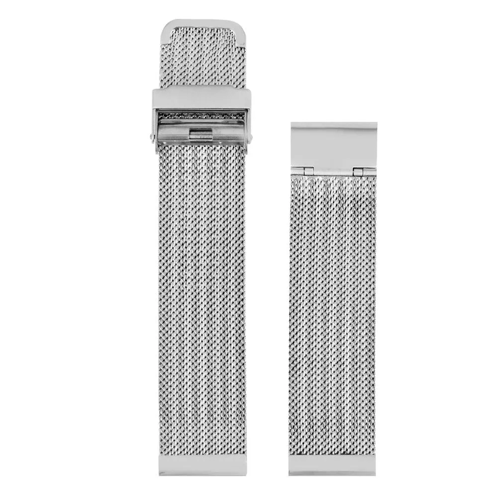 Luigi Stainless Steel Milanese Mesh Watch Strap