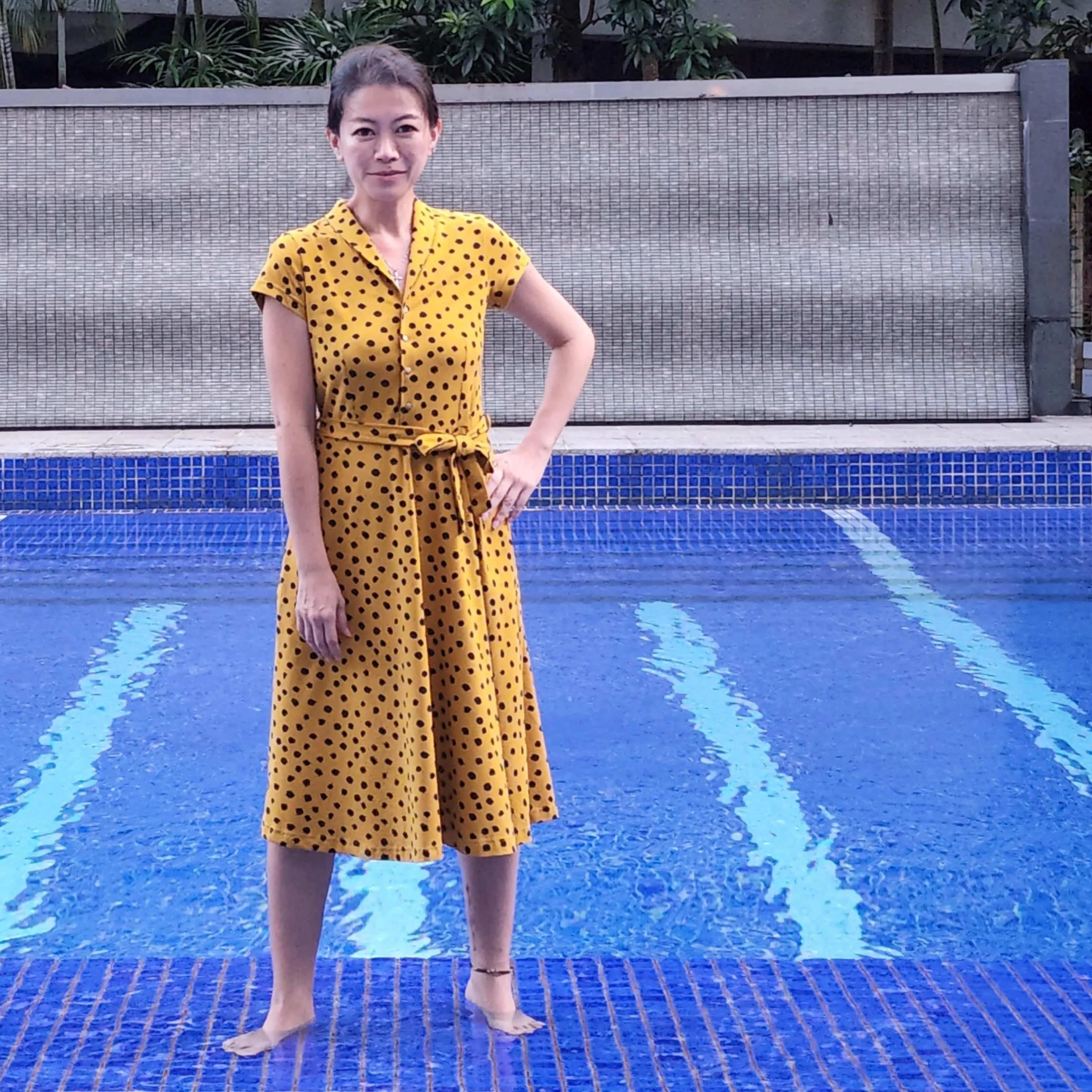 Marianne Dress-Printed Pattern