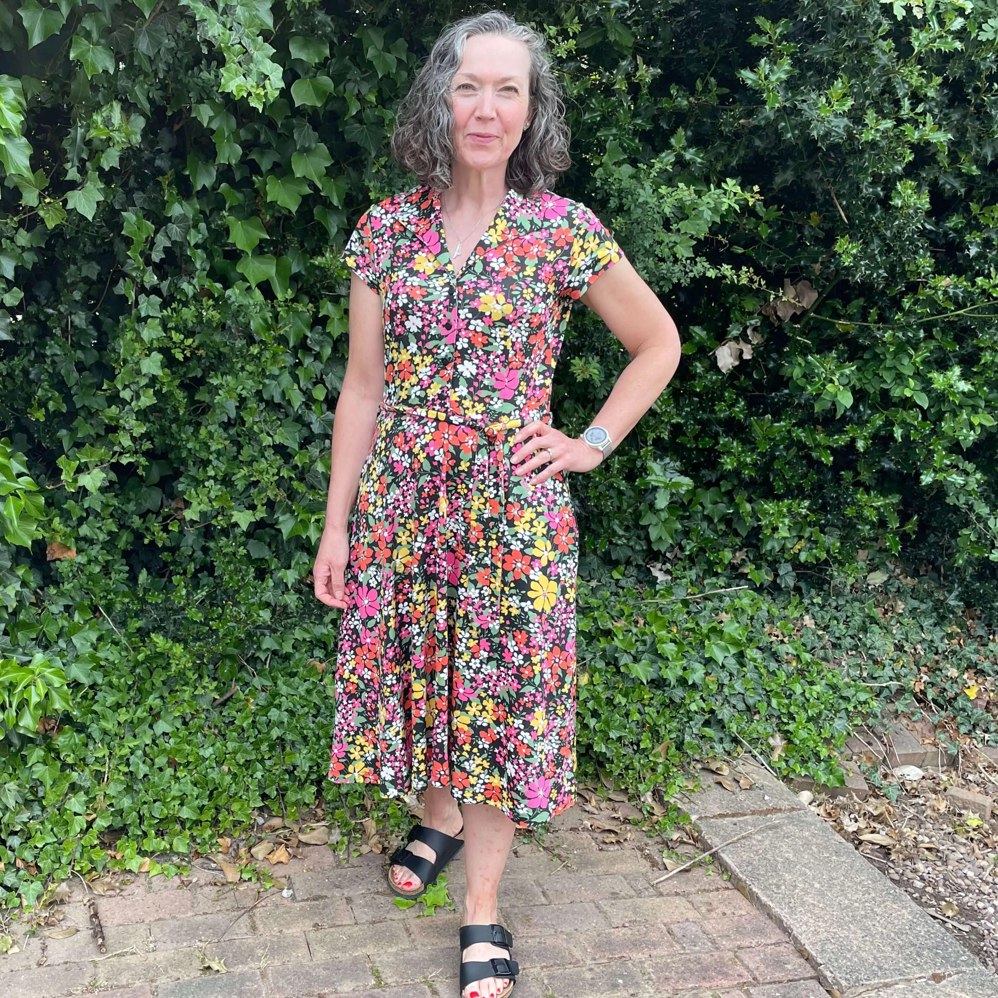 Marianne Dress-Printed Pattern