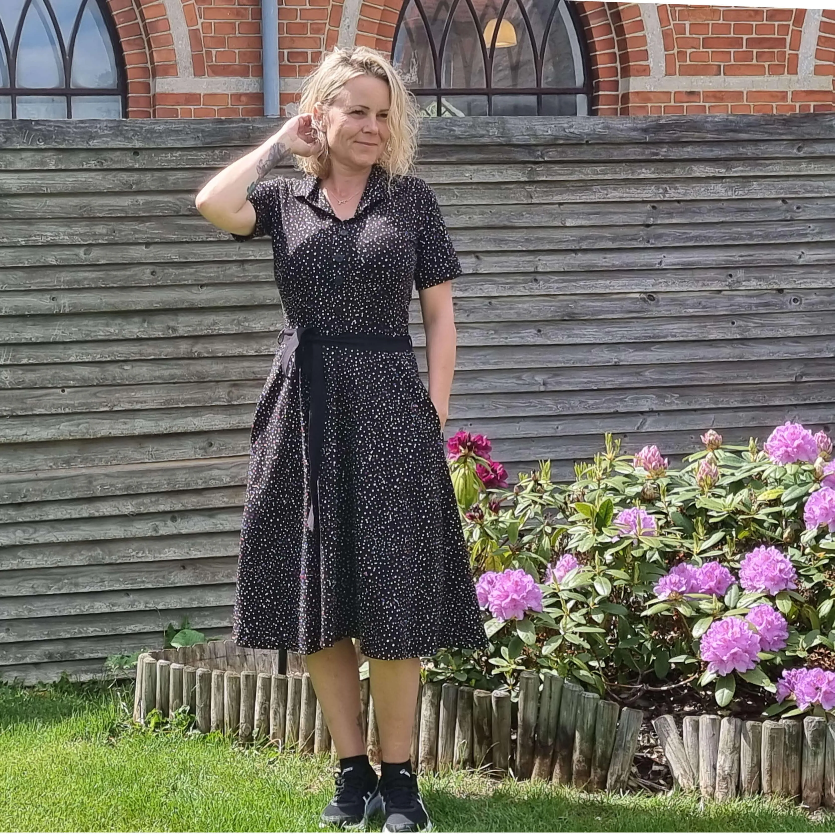 Marianne Dress-Printed Pattern