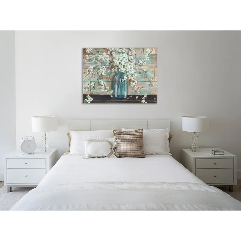 Marle Wrapped Floral/Botanical Horizontal Canvas Print