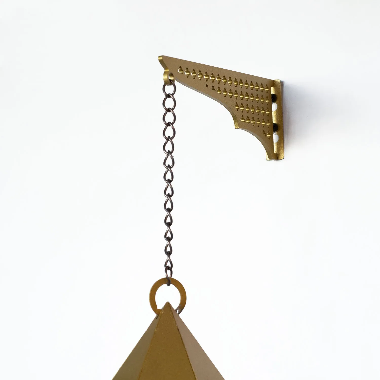 Metal Candle Holder for Wall - WAMH120