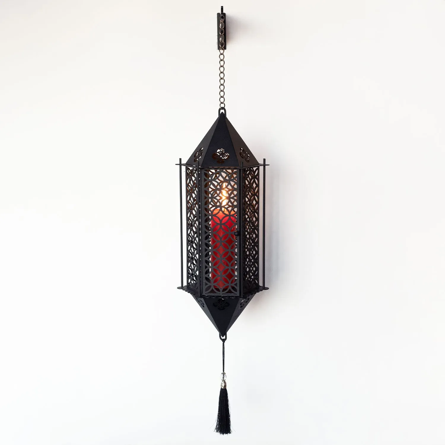 Metal Candle Holder for Wall - WAMH120