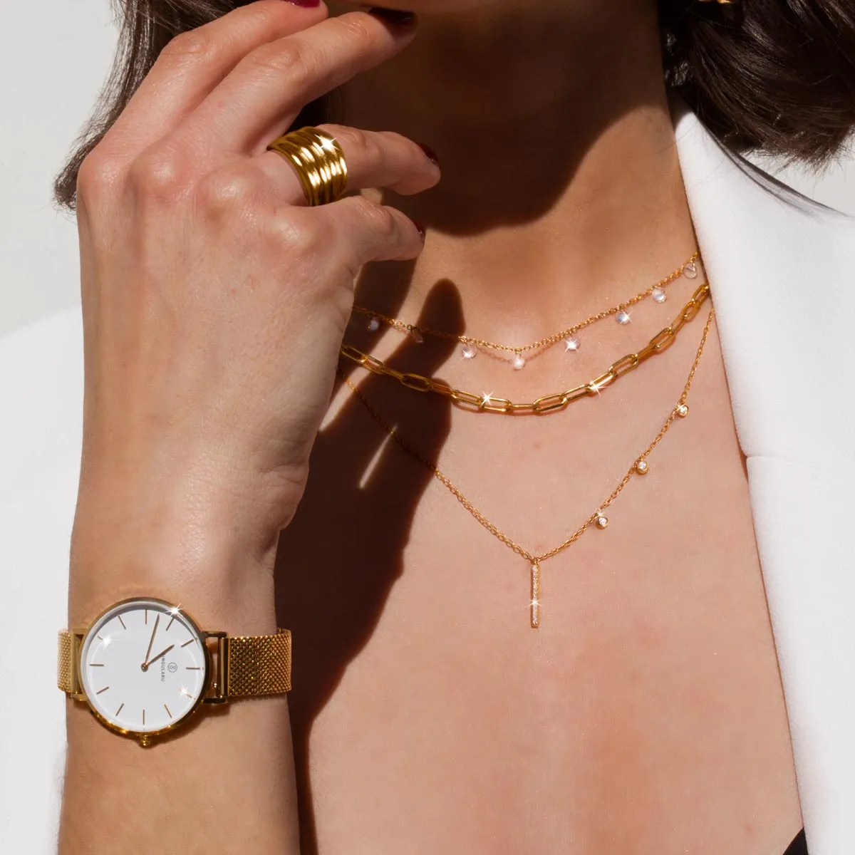Mya Gold Necklace