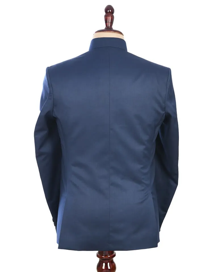 Navy Blue Traditional Jodhpuri Suit