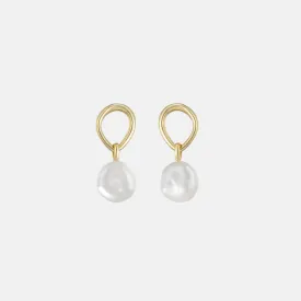 Ocean Pearl Dangle Earrings
