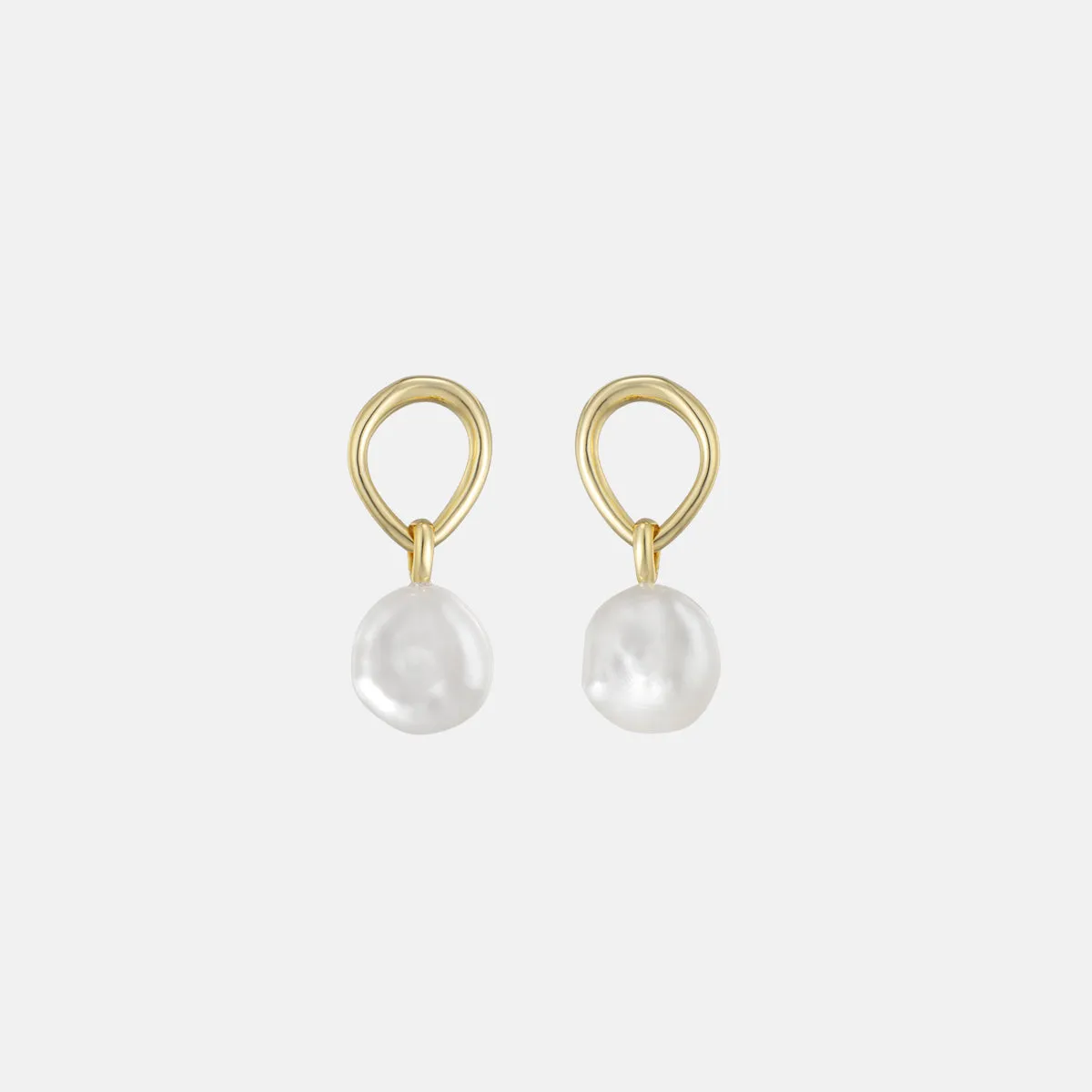 Ocean Pearl Dangle Earrings