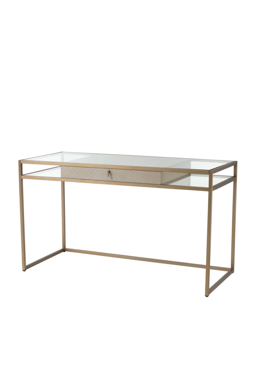 (Open Box) Brass Mid-Century Desk | Eichholtz Napa Valley