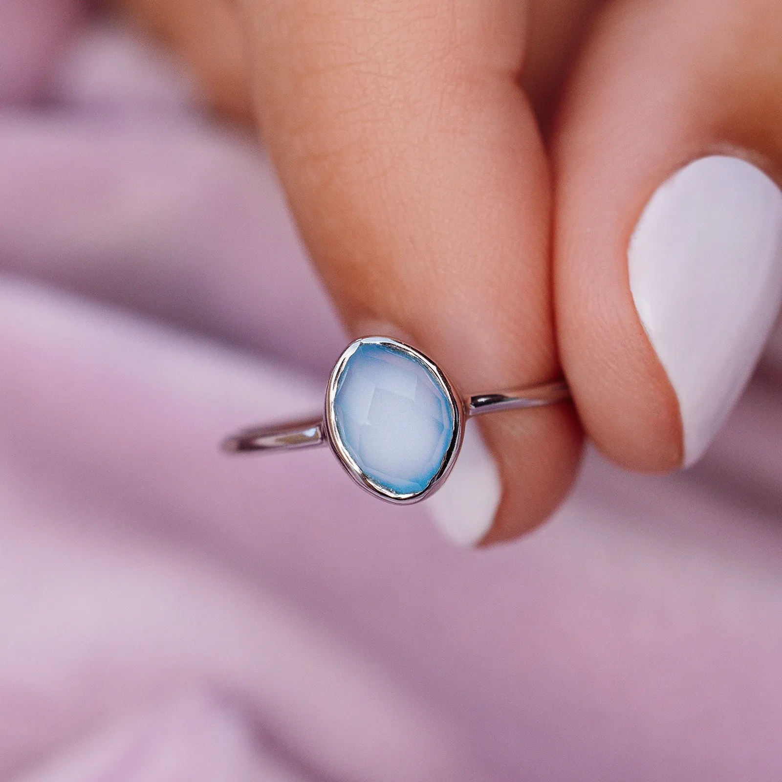Organic Stone Ring