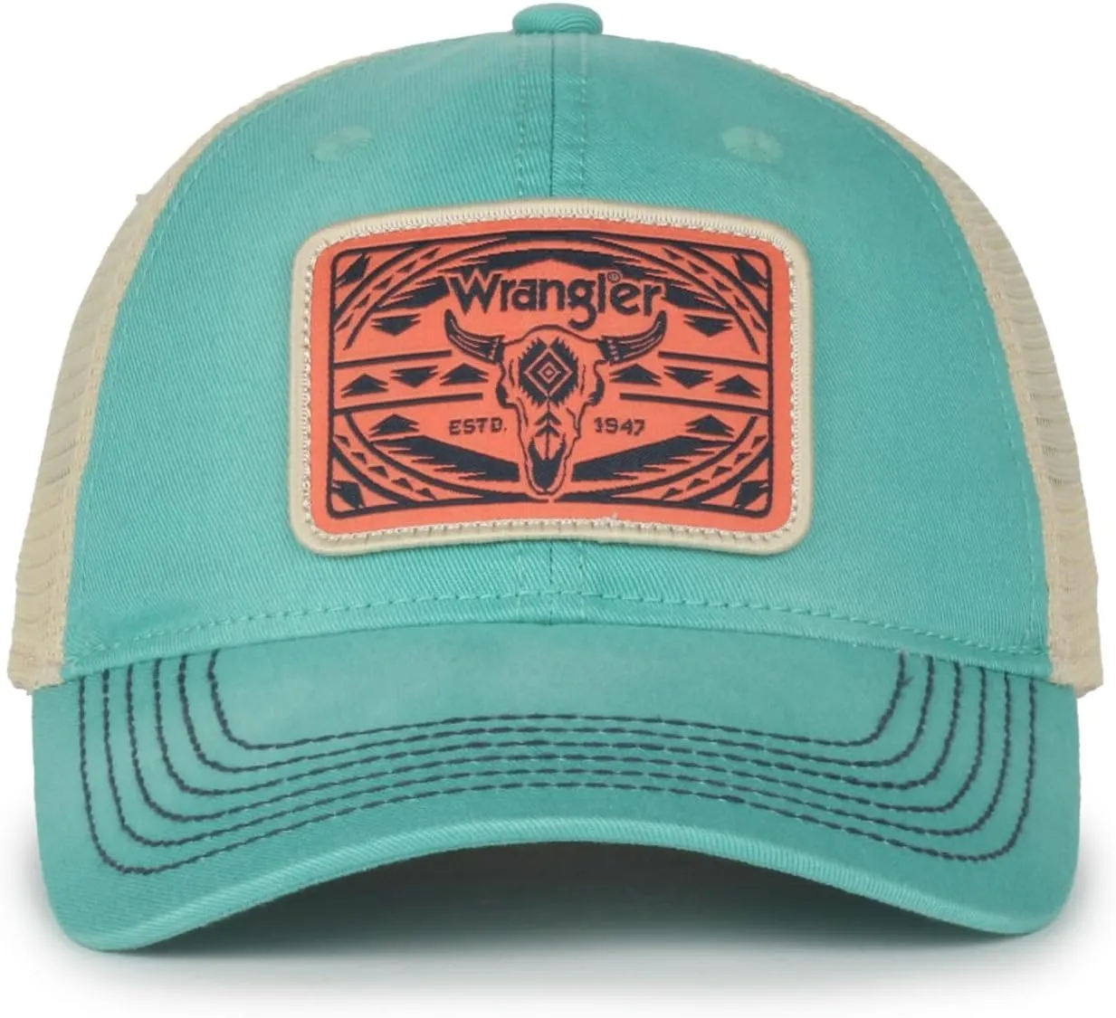 Outdoor Cap Women's Standard Wrangler Western Cap, Blue