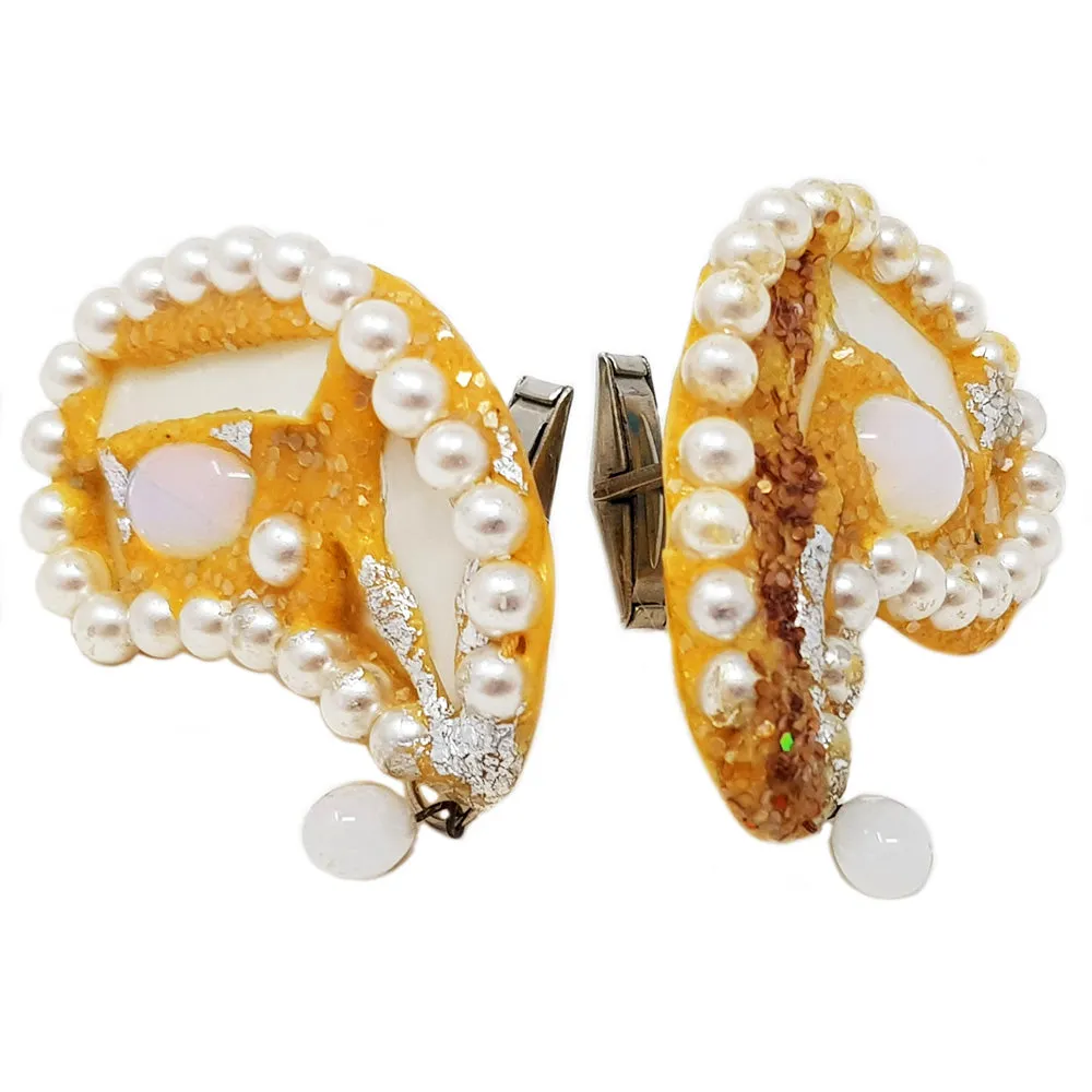 PEARL DROP CUFFLINKS