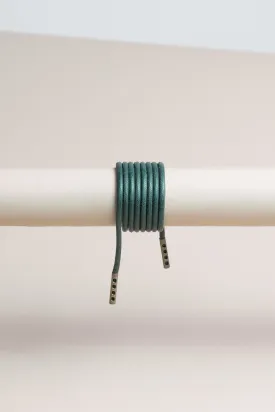 Pine Green | Round Waxed Shoelaces