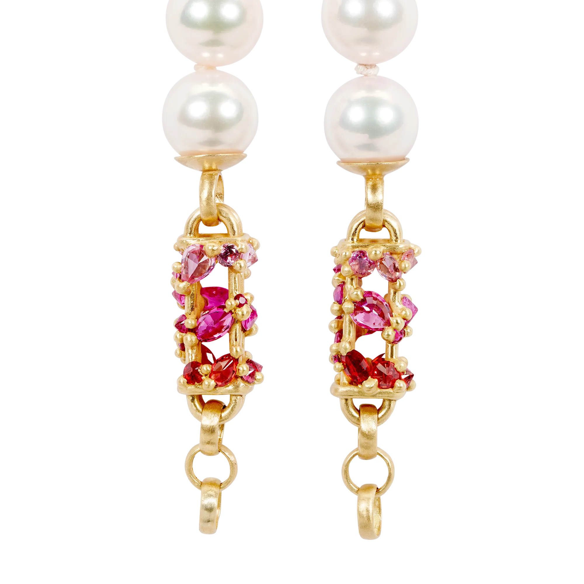 Plum Blossom Cece Padlock Pearl Strand - 11298