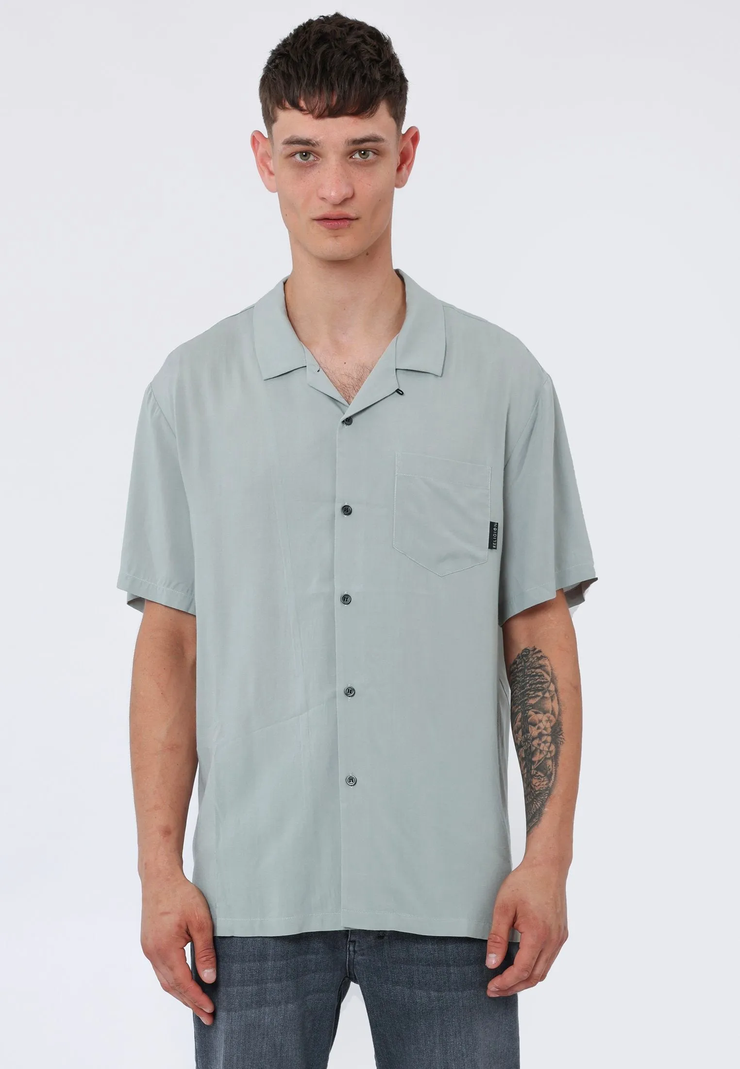 PYRAMID SHIRT SOFT KHAKI