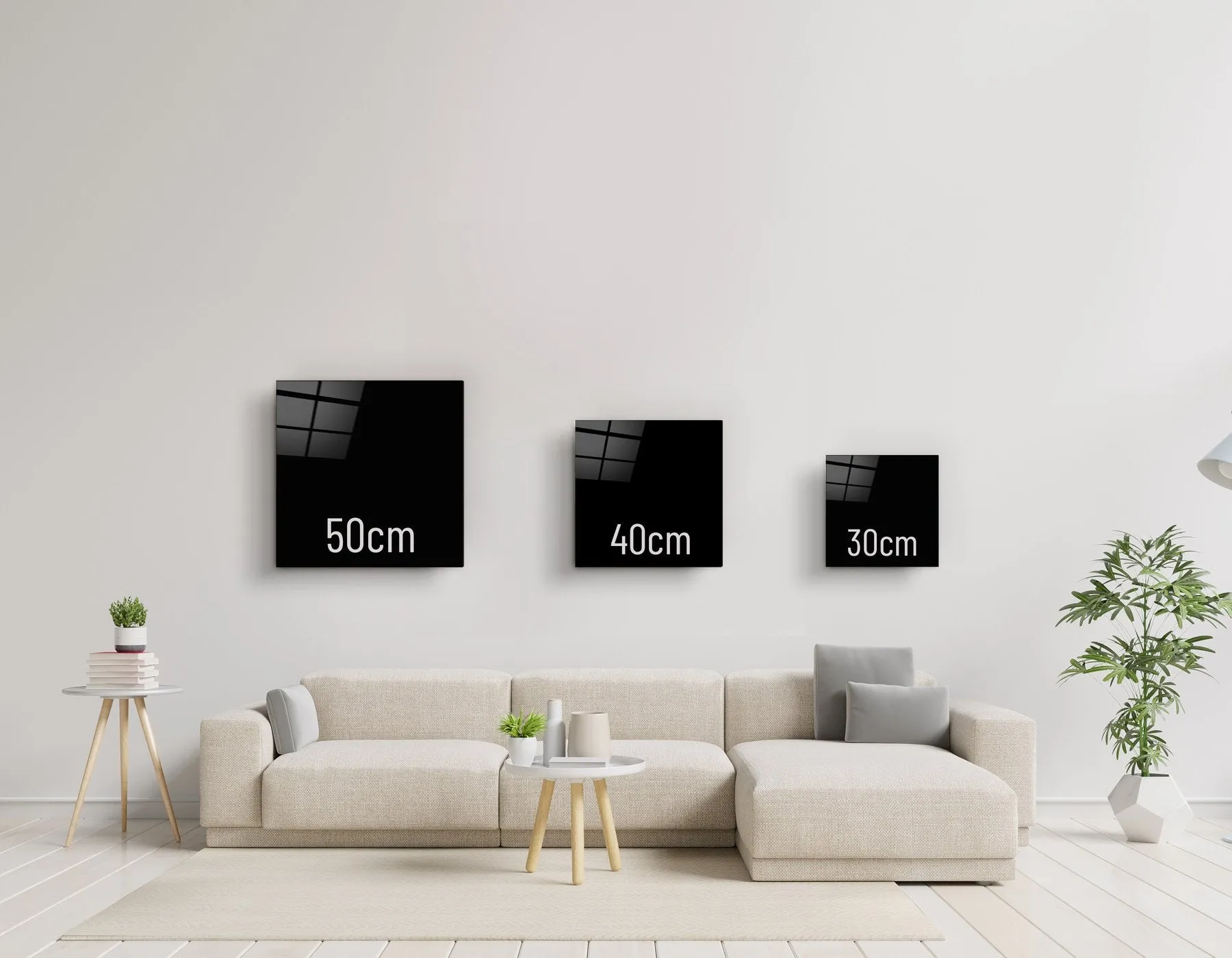 ・"Abstract Colors Woman Portrait"・Glass Wall Art