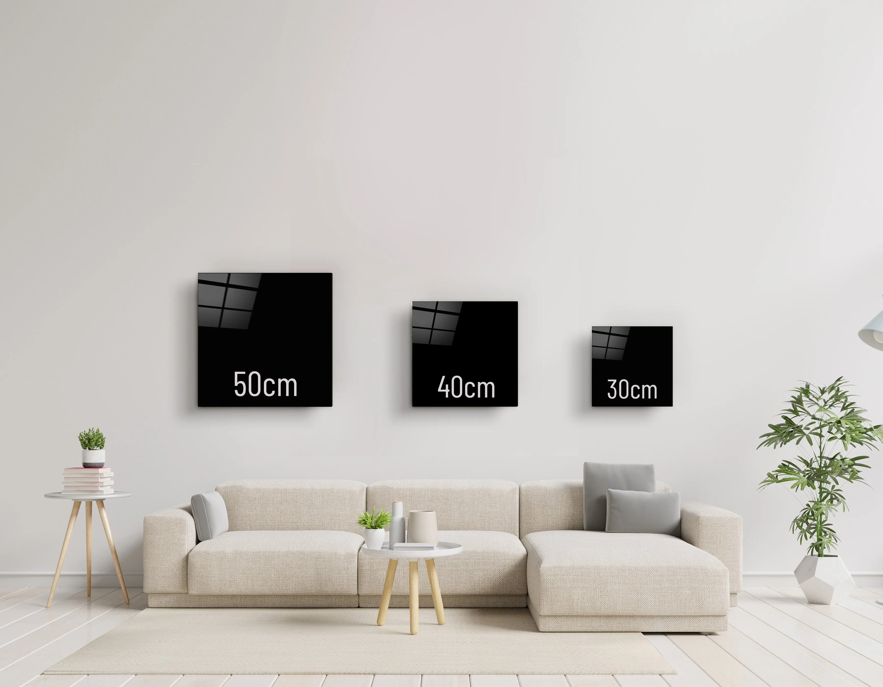 ・"Abstract Lips"・Glass Wall Art