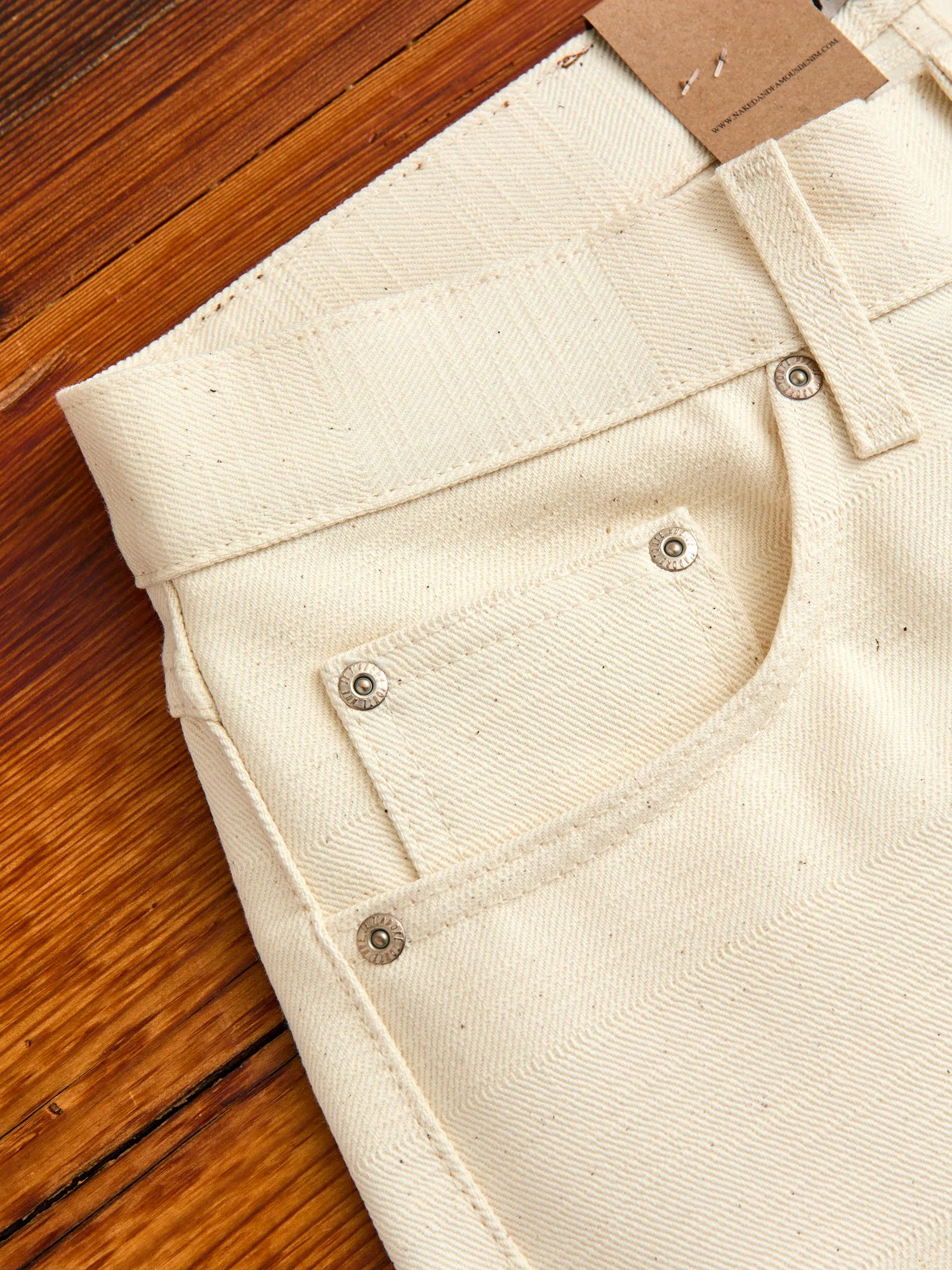 "Undyed Frankenstein" 14oz Denim - True Guy Fit