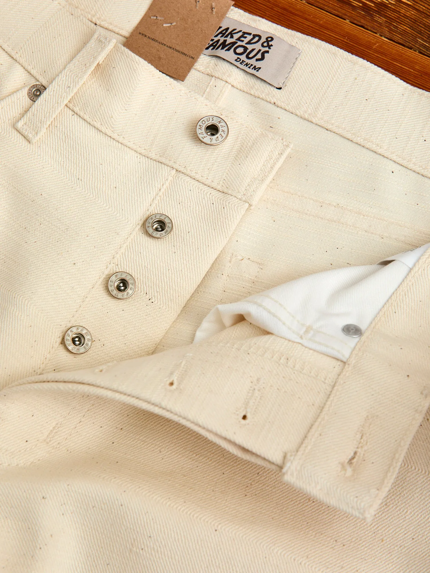 "Undyed Frankenstein" 14oz Denim - True Guy Fit