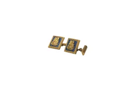 RR GOLD CUFFLINK
