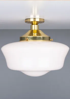 Schoolhouse Traditional Flush Ceiling Light
