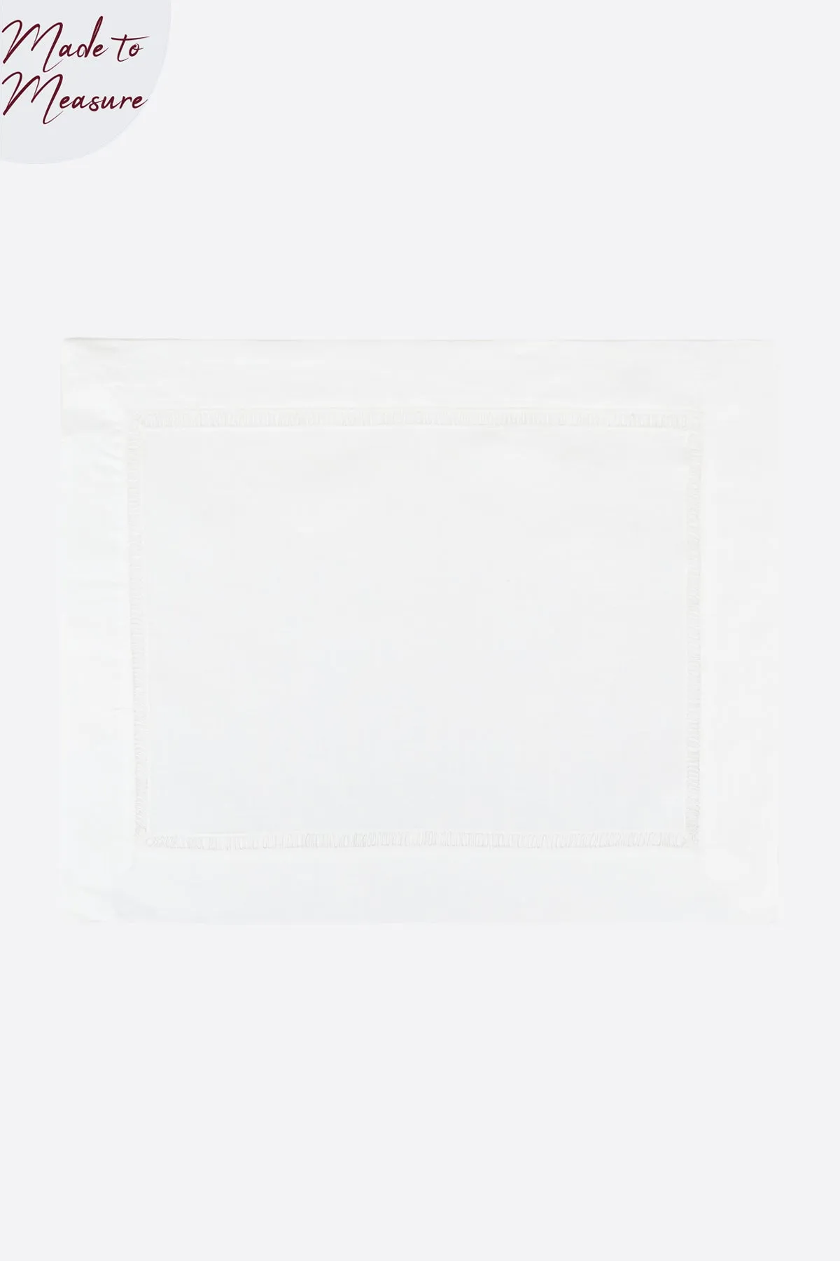 SET OF TWO LINEN ‘BACCHETTA’ TRIM PLACEMATS