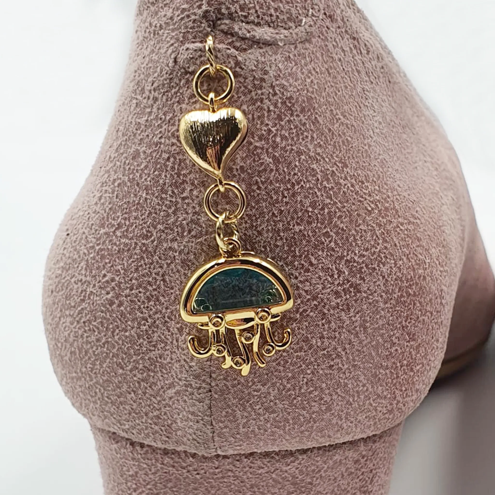 Shoeful Underwater Charms - Jellyfish Gem