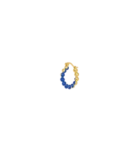 Single Moon Phases Hoop Earring
