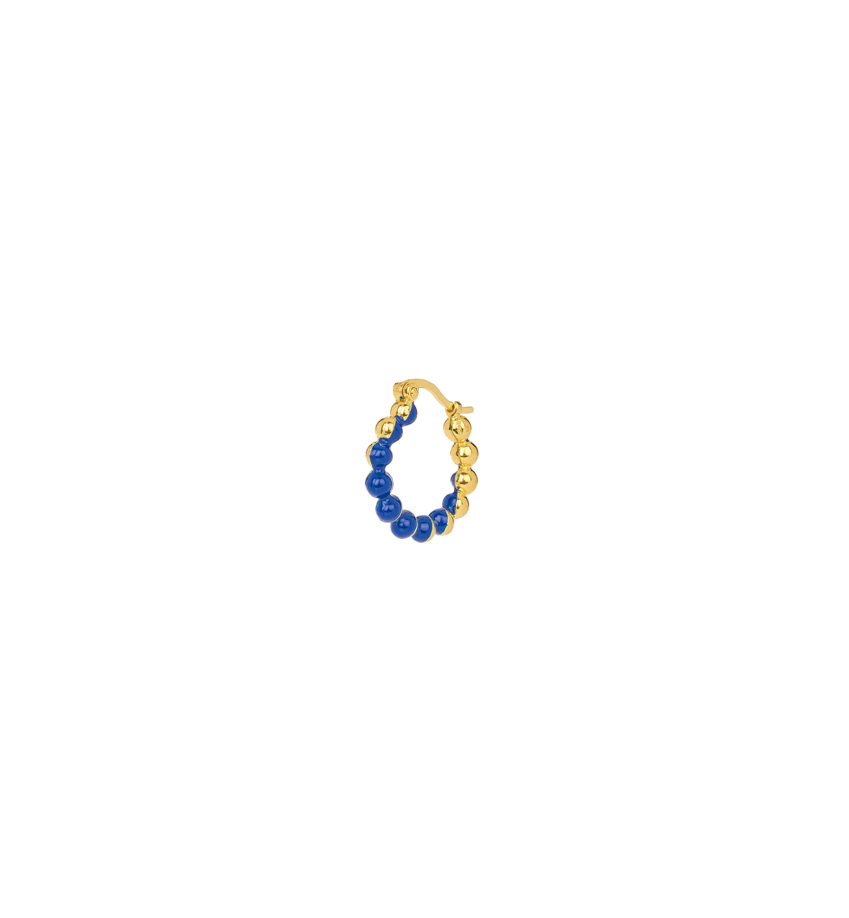 Single Moon Phases Hoop Earring