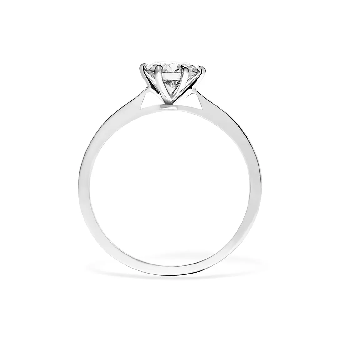 Sophie Ring 0.43ct 18K White Gold