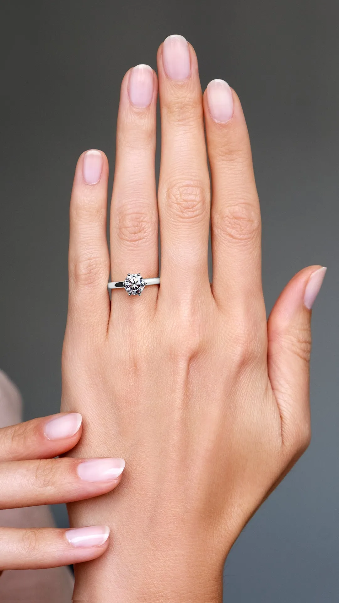 Sophie Ring 0.43ct 18K White Gold