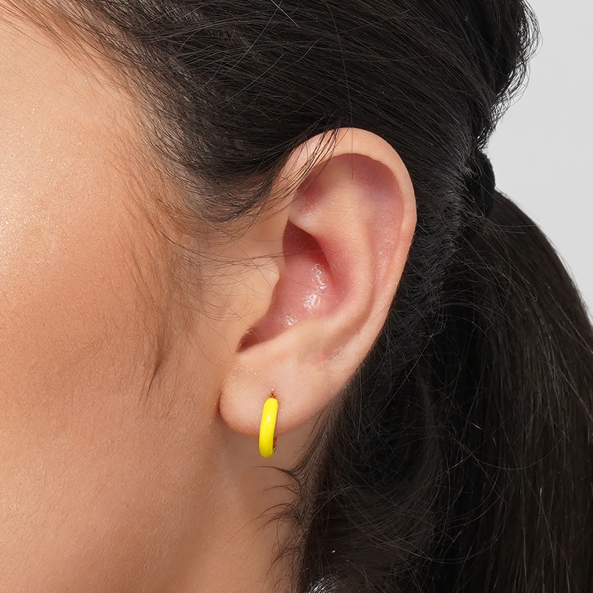 Spread Love Hoop Earrings