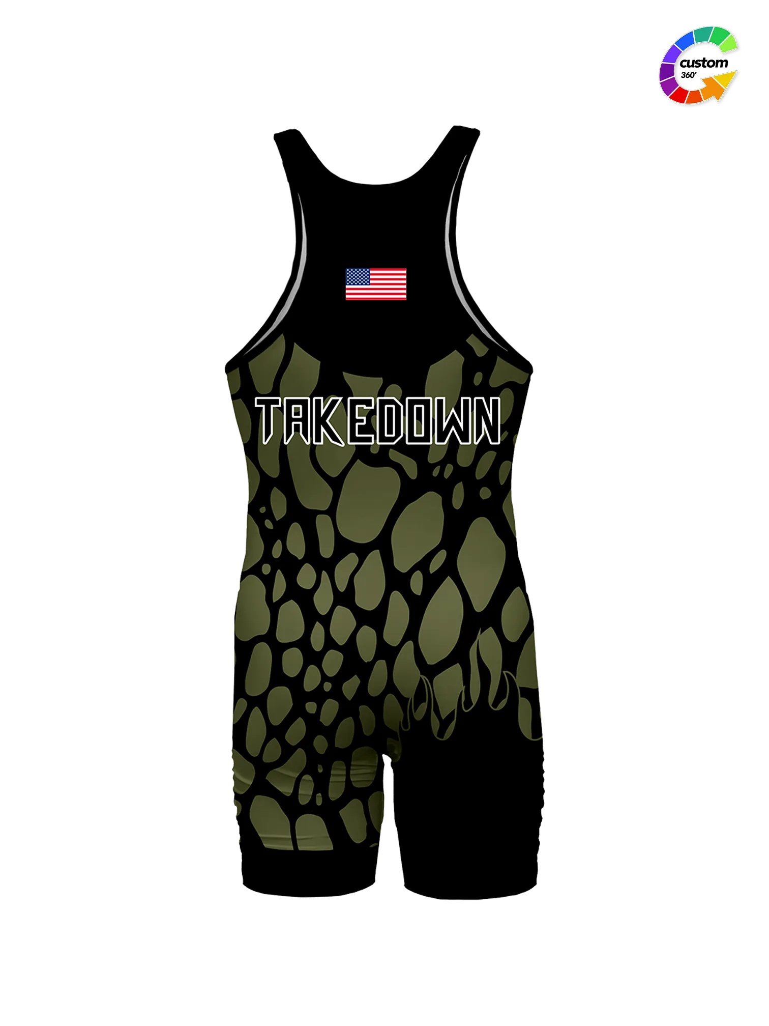 TD-Singlet-017 360° Custom Singlet