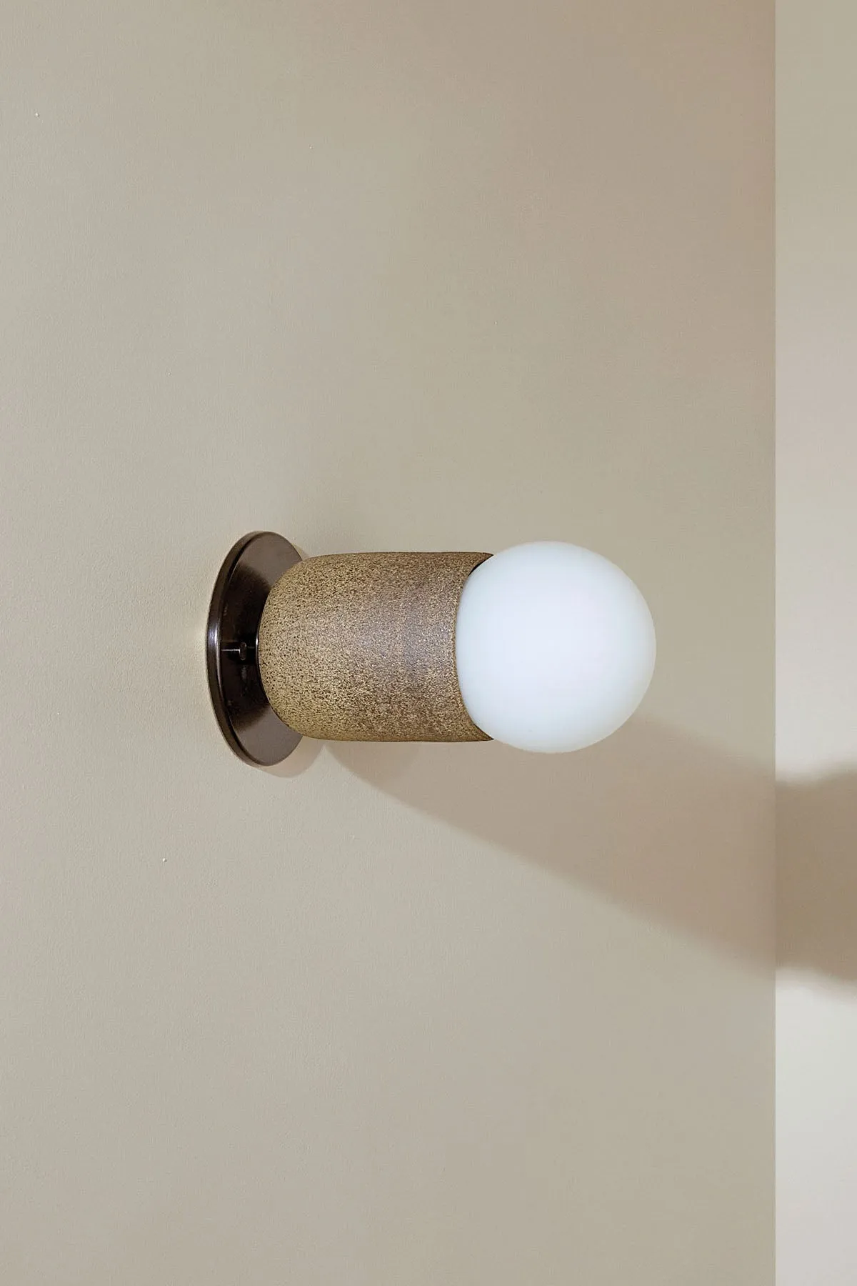 Terra 1 Surface Sconce, Slim Base