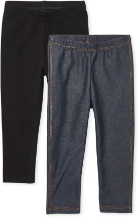 The Children's Place Baby Girls' Leggings 2 Pack