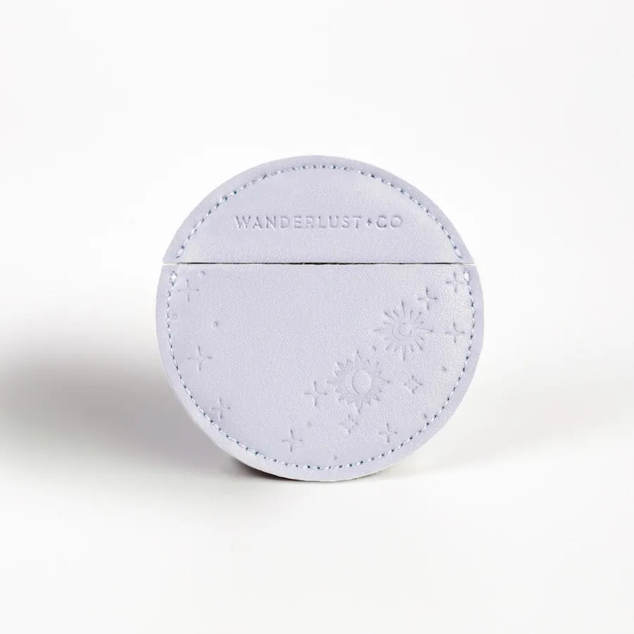Wanderlust   Co Celestial Ash Blue Mini Mirror